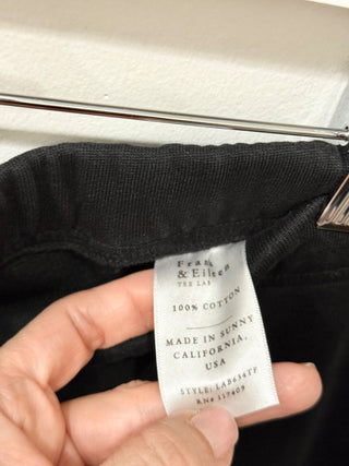 Frank & Eileen cotton sweat set joggers and top, M