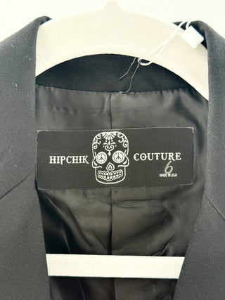 Hipchik couture blazer with rhinestone butterfly embellishments, 6