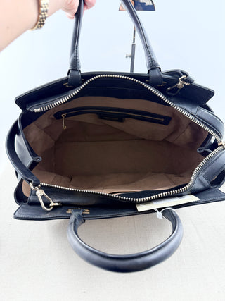Roberto Cavalli large leather bag with gold studs