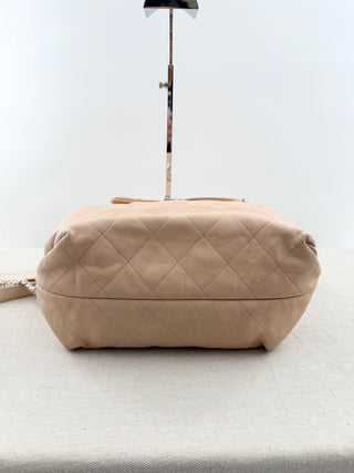 Chanel braided with style backpack in calfskin quilted leather