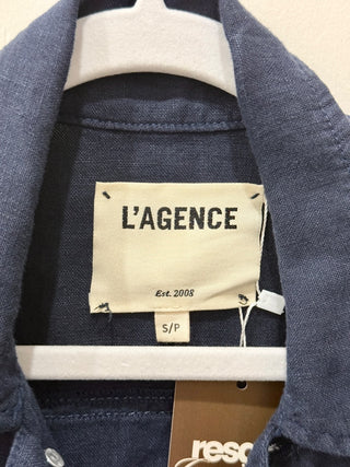 L'Agence 100% linen lightweight jacket, S