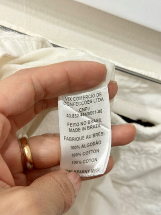 Vix matching set blouse and short textured print, top L / bottom 6