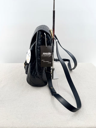 Dior caro macrocannage lambskin medium backpack