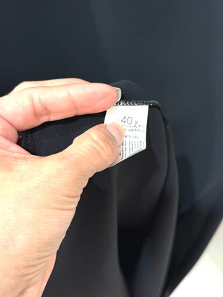 Chiara Boni asymmetrical one shoulder gold buckle maxi dress, 40 IT / US 4