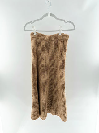 Mango Chunky knit set with sleeveless cowl neck top, s / s