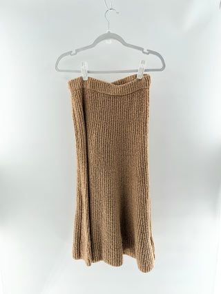 Mango Chunky knit set with sleeveless cowl neck top, s / s