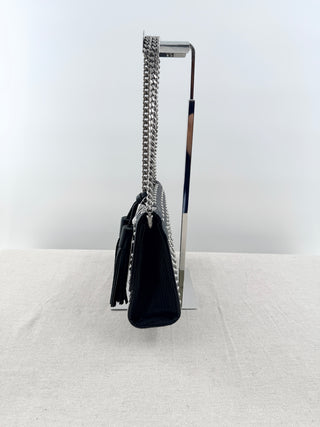 Gucci miss bamboo studded leather medium bag, medium