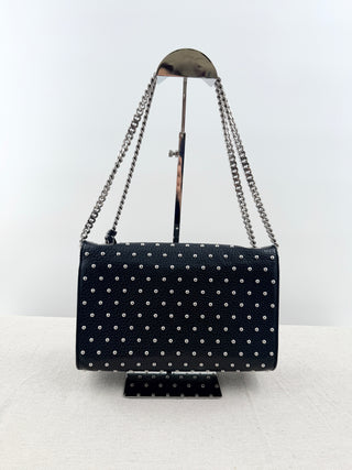 Gucci miss bamboo studded leather medium bag, medium
