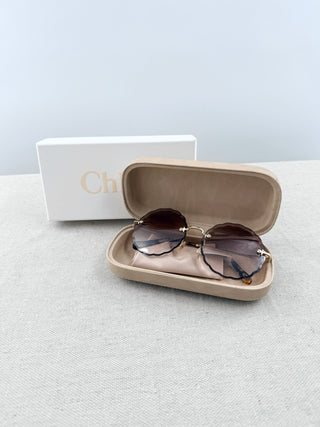 Chloe CE 142 S round sunglasses
