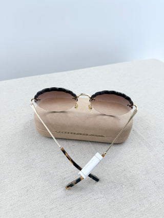 Chloe CE 142 S round sunglasses