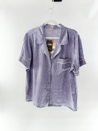 Eberjey Printed short sleeve pajama set, L / L