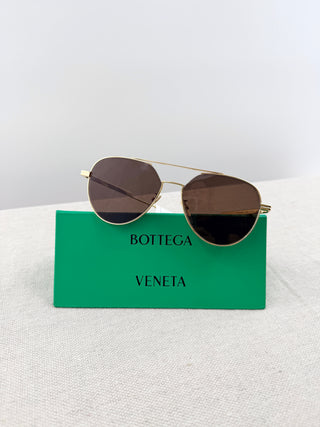 Bottega Veneta BV metal sunglasses BV 1013 SK