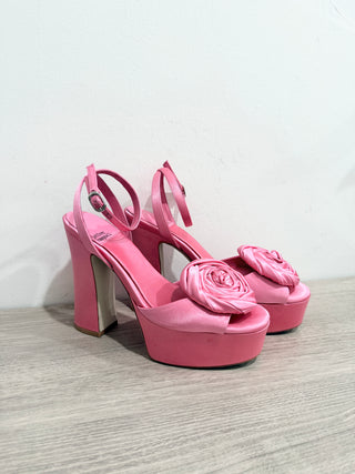 jeffrey campbell platform satin sandals, 8