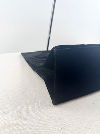 Tiana rectangular velvet bee embellished bag
