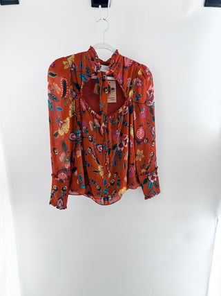 Alexis floral print blouse, XS