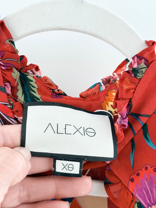 Alexis floral print blouse, XS
