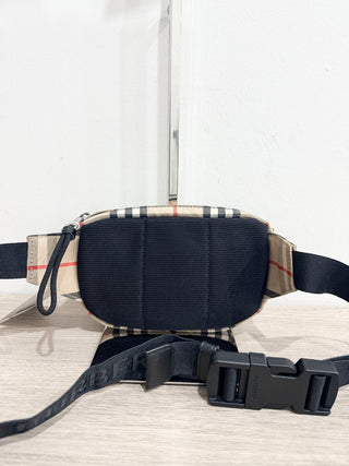 Burberry vintage check bum belt bag nylon