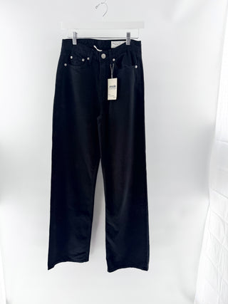 Rag & Bone logan mid rise wide leg jeans, 24