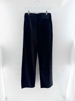 Rag & Bone logan mid rise wide leg jeans, 24