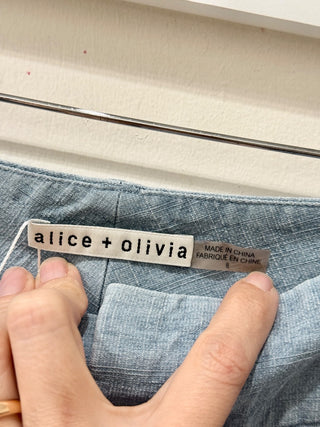 Cinq a sept 100% silk blouse top, M