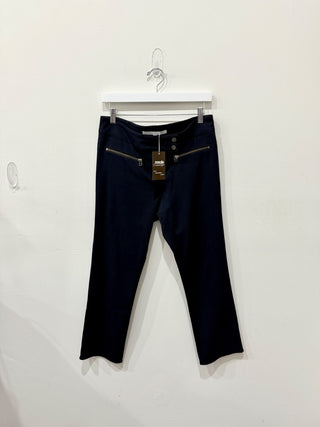 Veronica Beard crop tapered stretchy pants, 8