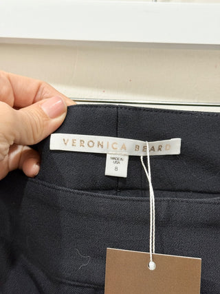 Veronica Beard crop tapered stretchy pants, 8