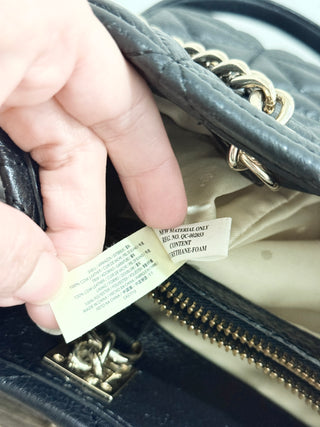 Kate Spade quilted leather medium size bag with chain handle
