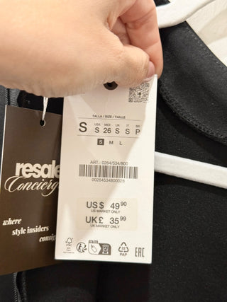 Zara long sleeve tunic mini dress, S