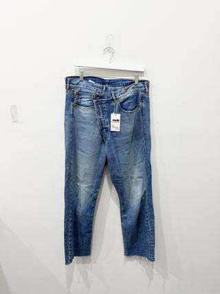R13 cross over jeans, 30