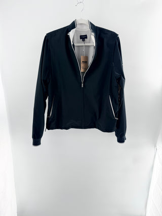 Burberry windbreaker jacket with check trim, L