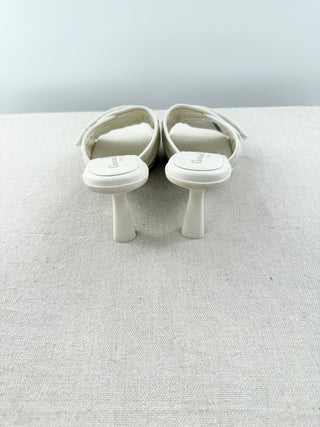 Dior (r)evolution quilted leather slide sandals, 39.5