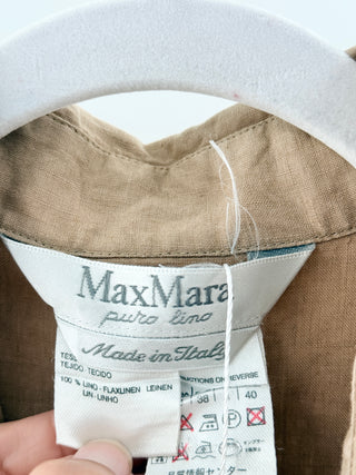 Max Mara 100% linen mini dress, US 6
