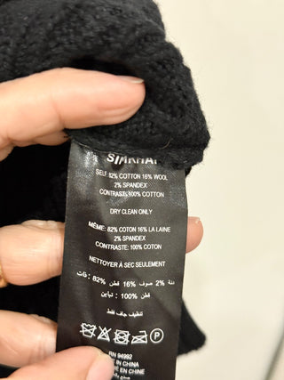 Jonathan Simkhai sweater with detachable sleeves, M