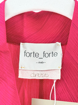 Forte Forte viscose and silk blend long dress, 1 / S