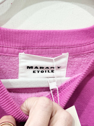 Isabel Marant sweatshirt with velvet logo, 36 FR / 4 US