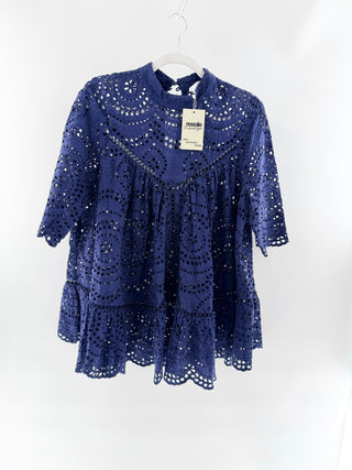 Zimmermann eyelet A shape blouse, S
