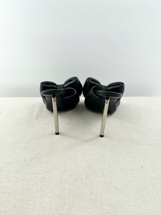 Off white allen bow mule leather, 40