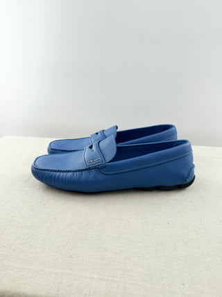 Prada saffiano leather loafers men, 11