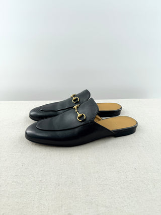 Gucci princeton leather mules, 41