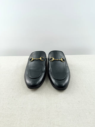 Gucci princeton leather mules, 41