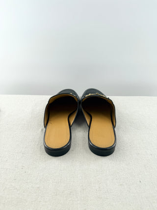 Gucci princeton leather mules, 41