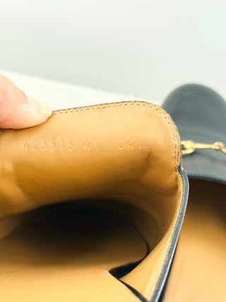 Gucci princeton leather mules, 41