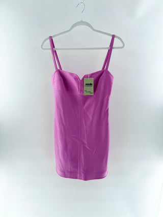 Alexis faux leather mini dress sleeveless, XS