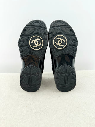 Chanel low top trainer sneakers, 41