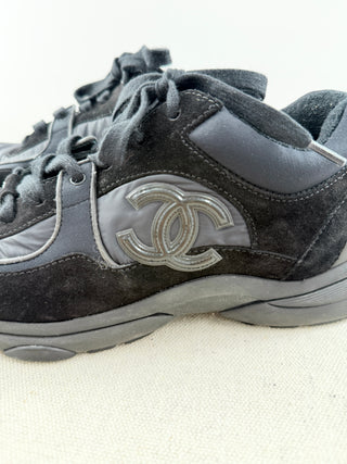 Chanel low top trainer sneakers, 41