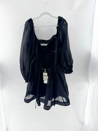 Zimmermann harmony bralette mini dress, US 10