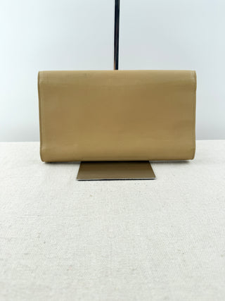 Saint Laurent large belle du jour clutch bag leather
