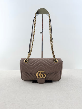 Gucci quilted leather marmont medium bag