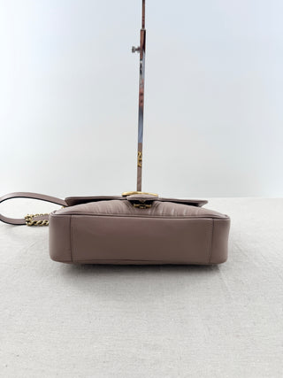 Gucci quilted leather marmont medium bag