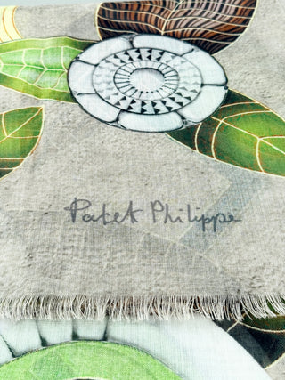 Patek Philippe large 100% cashmere pasilores 2020 print scarf